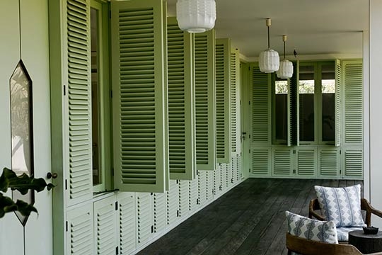 The veranda